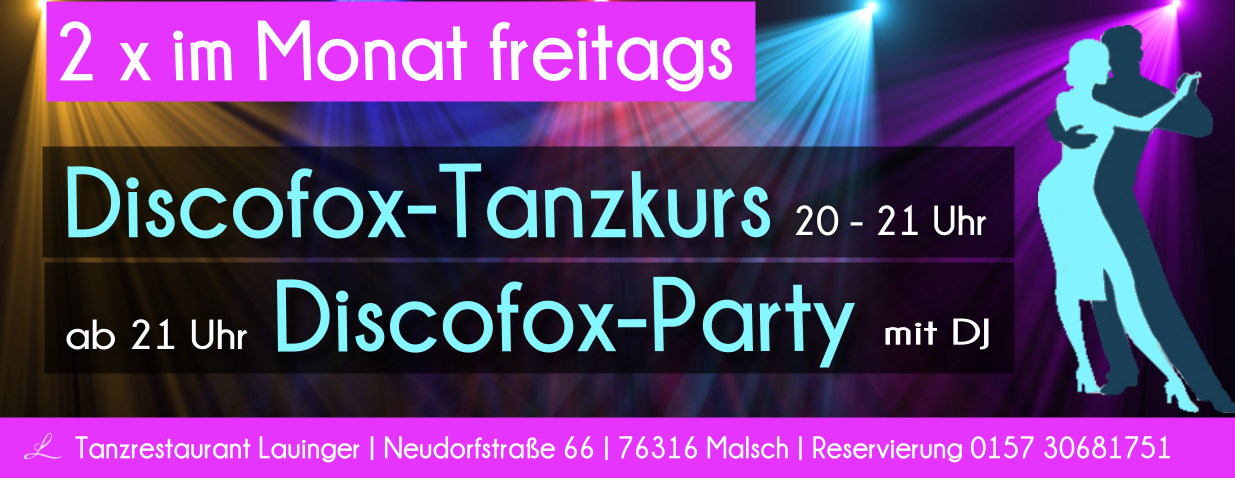 Tanzen und Feiern im Lauinger mit Tanzkurs Tanzen und Feiern im Lauinger mit Tanzkurs