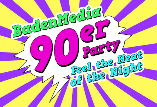 BadenMedia 90erParty im Lauinger in Malsch