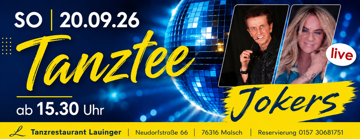 Tanzen und Feiern im Lauinger in Malsch Tanzen und Feiern im Lauinger in Malsch