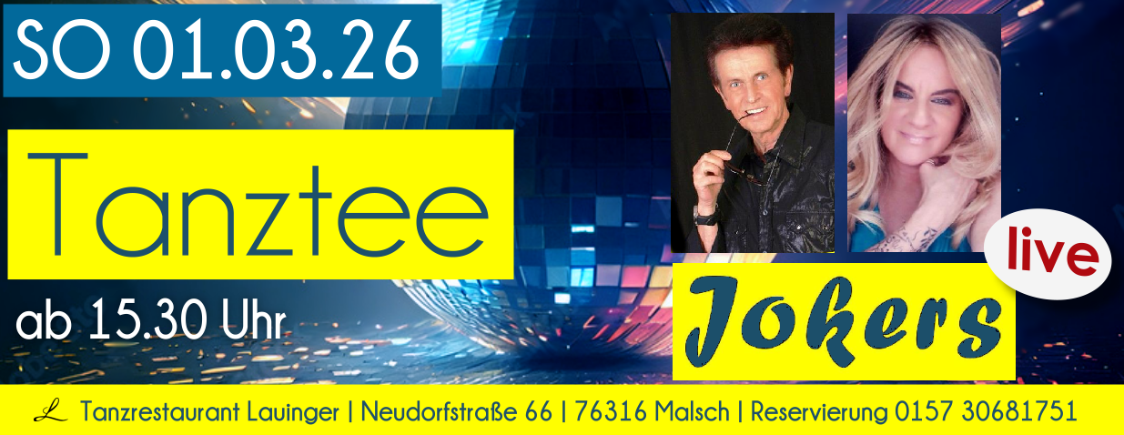 Tanztee im Lauinger in Malsch - Tanzen und Feiern